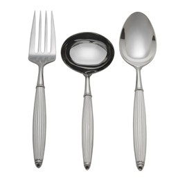 Reed & Barton Riverton 18/10 Stainless Steel 3-Piece Flatware Serving Set