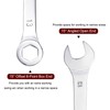 sourcing map Thin Ring Spanner with Offset 6-Point End and