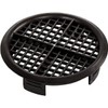 fiXte 70mm Lattice Design Black Plastic Push in Circular Soffit