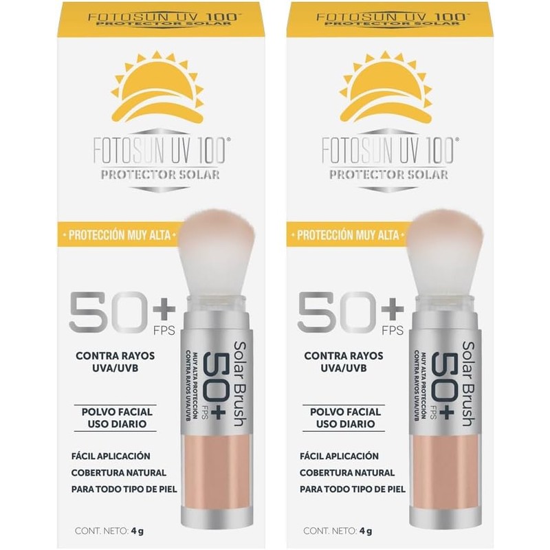 Fotosun UV 100 Protector Solar Brush en Polvo para Cara