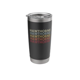 Hawthorne Nevada Hawthorne NV Retro Vintage Text Stainless Steel Insulated Tumbler
