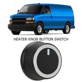 2008 Savana AC Temperature Knob, 84141127 AC Temperature Control Knob, 2006 Express Van Heater Control Knob, Heater AC Temp Knob for Express 1500 for Savana 1500 2008-2017