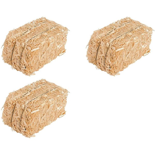 Mini Hay Bales for Autumn Harvest Craft, Decoration and Display, 1 Unit