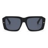 LJCZKA Vintage Rectangular Sunglasses Women Men 90s Retro Square Sunglasses