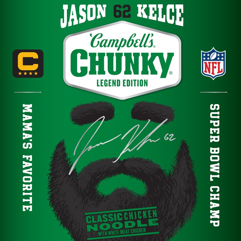 Campbell’s Chunky Soup, Classic Chicken Noodle Soup – Kelce Legend