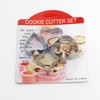 Poker Cookie Cutter, 4 Pieces Poker Stainless Steel Cookie Cutters,
