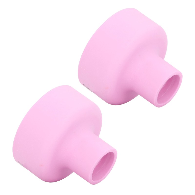2Pcs TIG Welding Cup 24# Ceramic Nozzle 2.4mm Center Hole