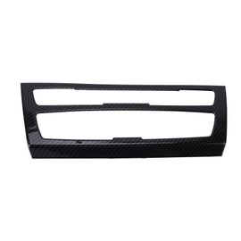 Air Conditioning Button Frame Carbon Fiber Texture Panel Trim Replacement for F20 F21 F22 F23