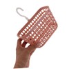 Generic Elegant Shower Toiletries Plastic Hanging Shower Organizer Basket Space-Efficient