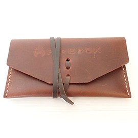 FIREBOX (ファイヤーボックス) レザーケース ブラウン ナノストーブ 純正 専用 収納袋 (3インチ ウッドストーブ用)【日本正規品】