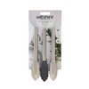 Wiltshire Nylon and Stainless Steel Mini Tong 3 Piece Set,