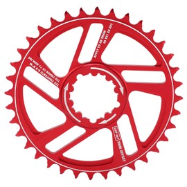 Lebycle Bicycle Chainring 36T Chainwheel 3mm Offset Direct Mount Narrow Wide Chainring for SRAM GXP CrankRed