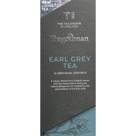 Tregothnan Earl Grey Tea Caddy - Box of 14 Individual Loose Tea Servings, 35 g