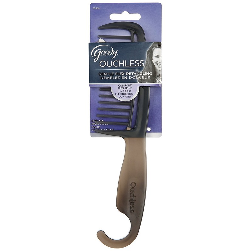 Goody Ouchless Shower Comb, All-Purpose Detangling Comb for Knots &