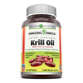 Aceite De Krill Oil Epa 120 Capsulas Omega 3 Dha Eg A57 Sabor ND
