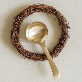 Notdam Bangjja Yugi Organic Sharing Ladle / 놋담  방짜유기 유기 나눔국자