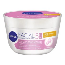 Crema Facial Hidratante Aclarante Nivea 5en1 Fps 375