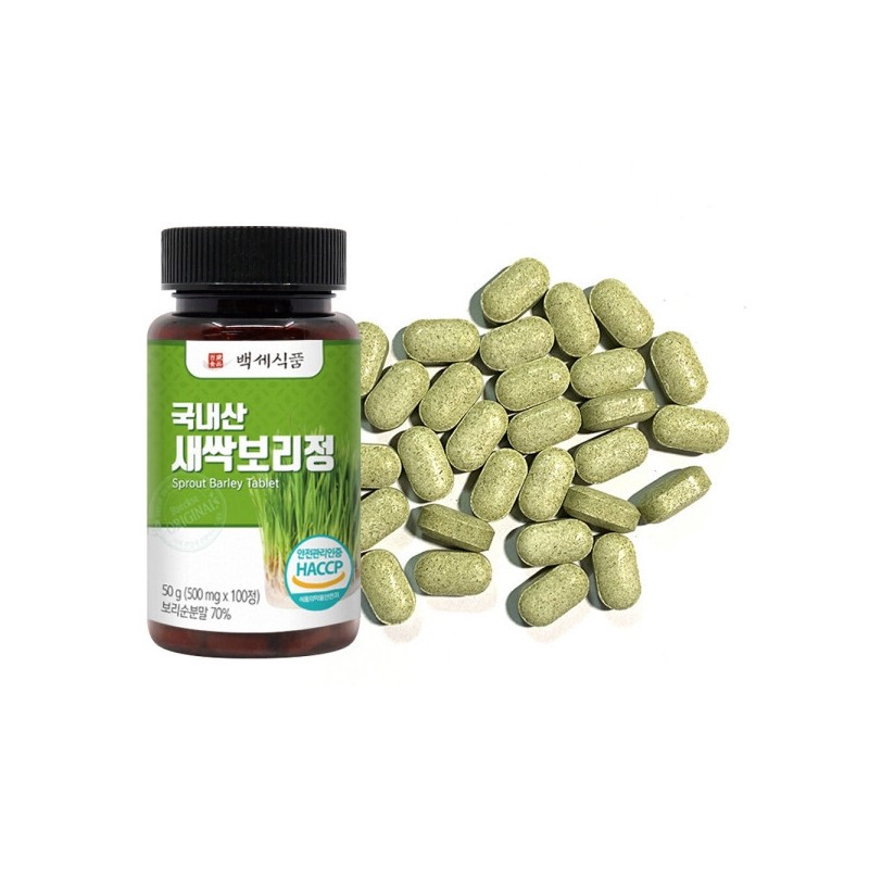Barley Sprout Tablets Domestic Barley Sprout Powder Capsules 100 Tablets