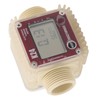 Digital Turbine Flow Meter 20BAR High Accuracy LCD Display G1