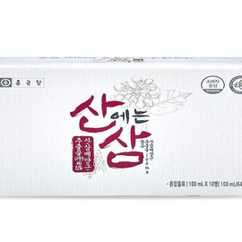 SellerHub 종근당 산에는삼 산삼배양근 병음료 x 10개(SH) (S46128345) Jonggeun Dang Mountain Ginseng Mountain Ginseng Cultured Root Beverage x 10 pcs (SH) (S46128345)