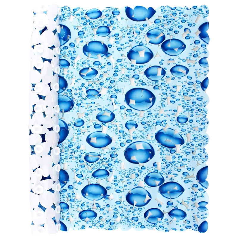 Brandseller Bath Mat Shower Mat with 4 Print Designs Pink,