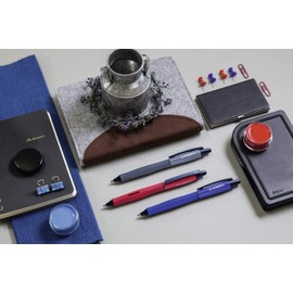 Retractable Gel Rollerball - STABILO Palette Box of 10 Red