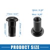 A ABSOPRO Door Hinge Nuts Anti Rust Hinge Lock Bolts