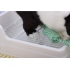RUBYHOME Large Rabbit Litter Box 14" x 9.4" Bunny Toilet