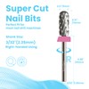 MagiBling Super Cut Small Barrel 3/32'' Safety Tungsten Nail Drill