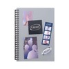 Lihit Lab Customized Open Ring Notebook, Pocket Type Cover, A5,