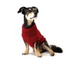 Cable Knit Sweater For Dogs, Black, 35cm