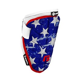 G-Form Elite Speed Batter's Baseball Elbow Guard - Elbow Pad with Adjustable Straps - Stars and Stripes, Adult L/XL