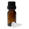 Meliars Frasco Gotero 10 Ml Ámbar Con Inserto Y Tapa