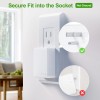 Nekmit Dual Port Ultra Thin Flat Usb Wall Charger With