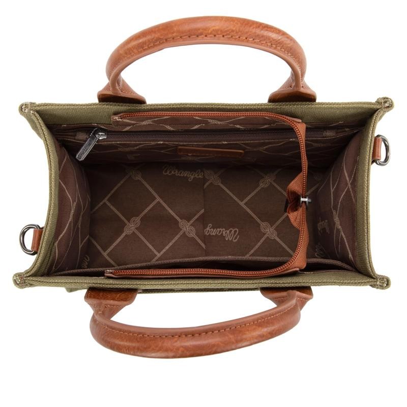 Wrangler Tote Bag Guitar Strap Satchel Purses Multi-pockets Casual Work