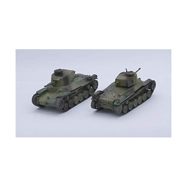 Fujimi Model SWA32 1/76 Special World Armor Series No. 32 Japan Army Type 97 Medium Tank Chiha Kai (2 Car Set) Plastic Model