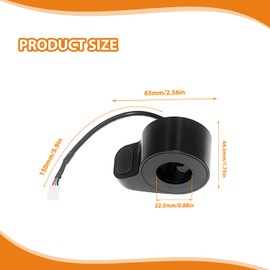 HUAREW Electric Scooter Thumb Throttle Replacement, Throttle Accelerator Replacement for Gotrax E-Scooter Accessories Parts, Compatible with GOTRAX GXL V2 Scooter