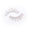 Eylure Naturals No. 020 Reusable Eyelashes, Adhesive Included, Black, 4