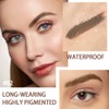 Tinted Thickening Eyebrow Mascara with Two Eyebrow Brushes,Brow Fast Sculpt,Waterproof,Transfer-proof,Eyebrow