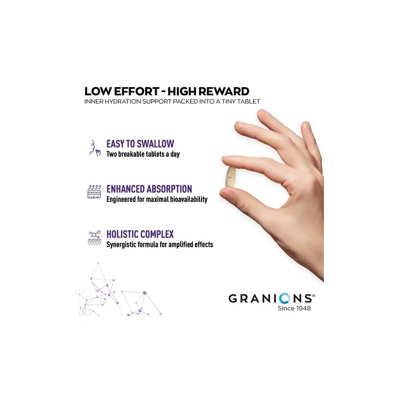 Granions Biotin+ Complex 10000mcg Biotina Colágeno Vitaminas 60 Tabletas