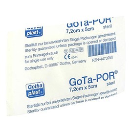 GOTA-POR Wound Plasters 5 x 7.2 cm Sterile Pack of 1