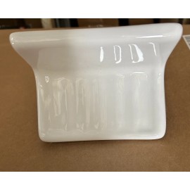 Lenape 1883 Pro Series Ceramic Soap Dish in White