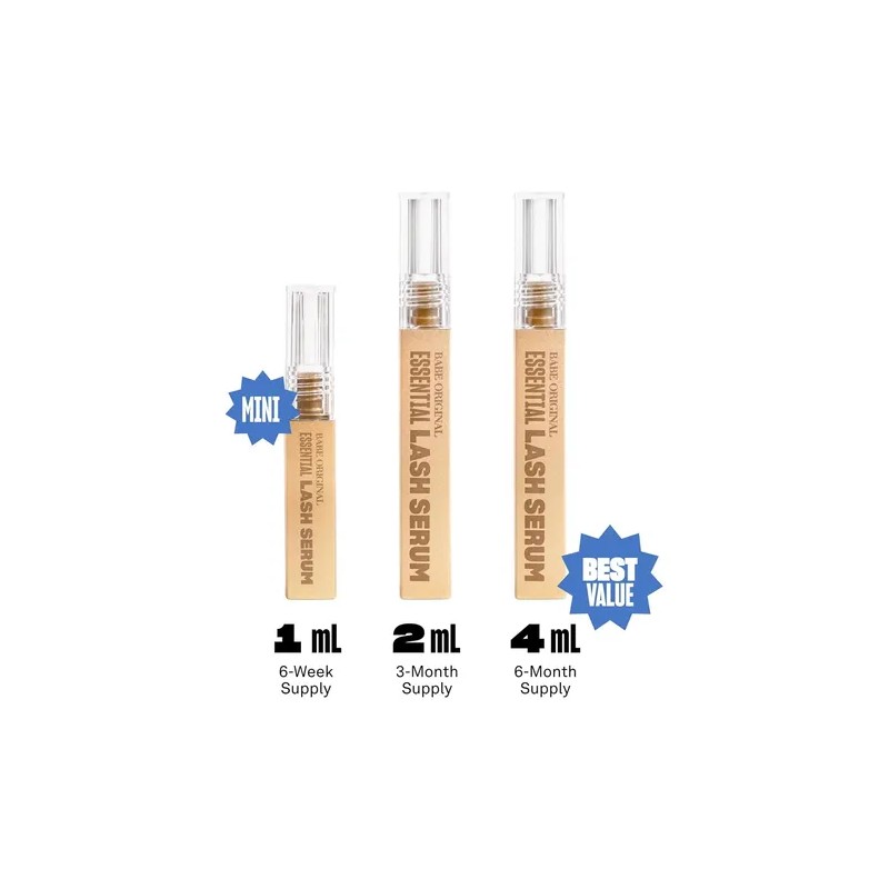 Babe Lash Essential Lash Serum De Pestañas 0.03fl Oz