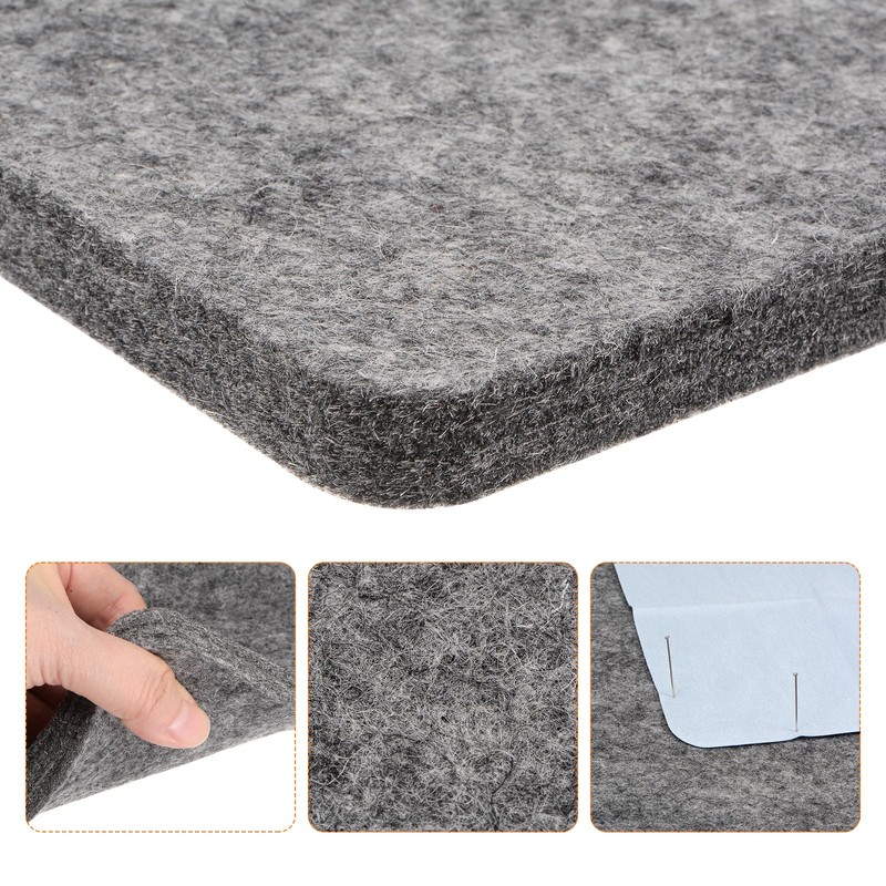 sourcing map Wool Pressing Mat 8.5" x 8.5" Wool Ironing