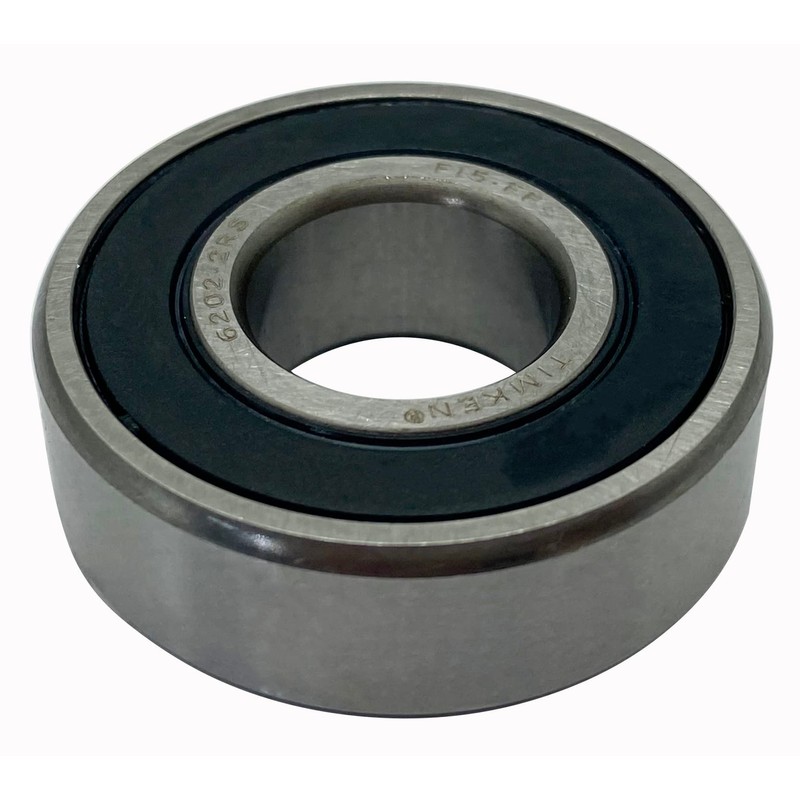 2PACK TIMKEN 6202-2RS Double Rubber Seal Bearings 15x35x11mm, Pre-Lubricated and