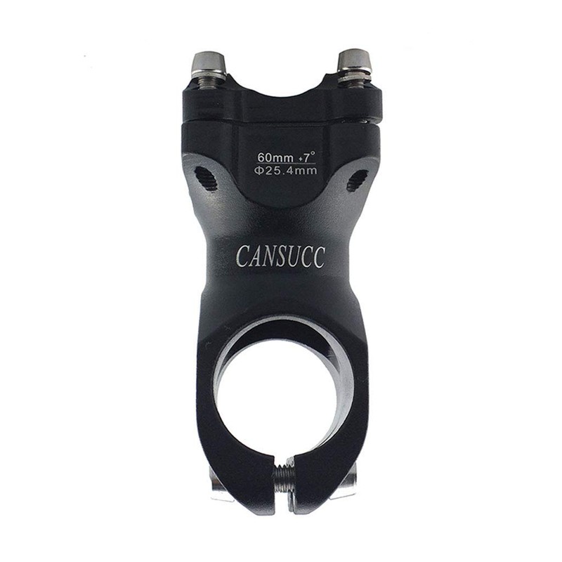 Bike Stem 25.4 × 60mm CANSUCC Mountain Bicycle Handlebar Stem