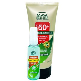 Duo pack Playa: Bloqueador para toda la Familia 204 ml con Repelente Premium 60 ml de Regalo