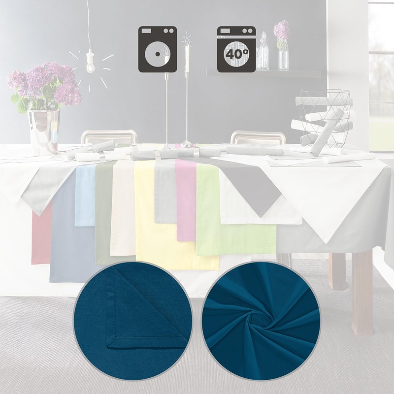 Redbest table linen, tablecloth, table cloth, table runner, plain