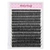 Mayhug Fluffy Lash Extension Mink Thick Cluster Eyelash Extensions 9-16mm
