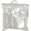 Leak-Proof Refillable Travel Bottles Set | Reusable Clear Plastic Containers